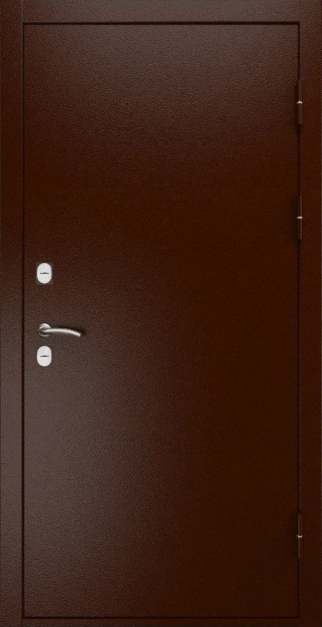 Входная дверь ДвериПРО L Термо СБ-1 (ст. белое, 16мм, беленый дуб) DPRO195823 внешняя сторона