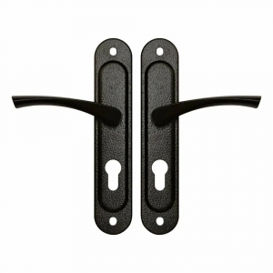 Ручка дверная на планке РФ1-55.17 (черный)