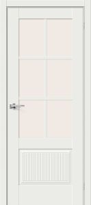 Межкомнатная дверь Прима-13.Ф7.0.1 White Matt BR5118